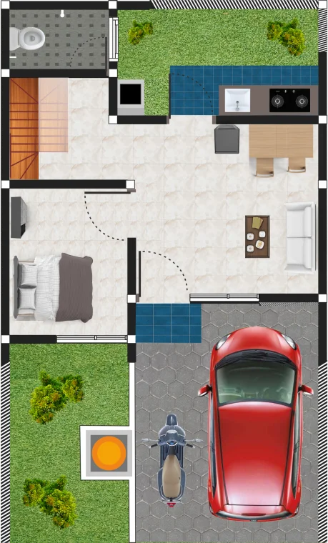 Floorplan Cikarang Lantai 1