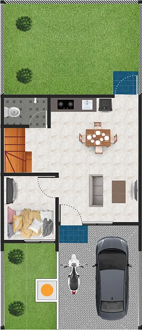 Floorplan Cikarang Lantai 1
