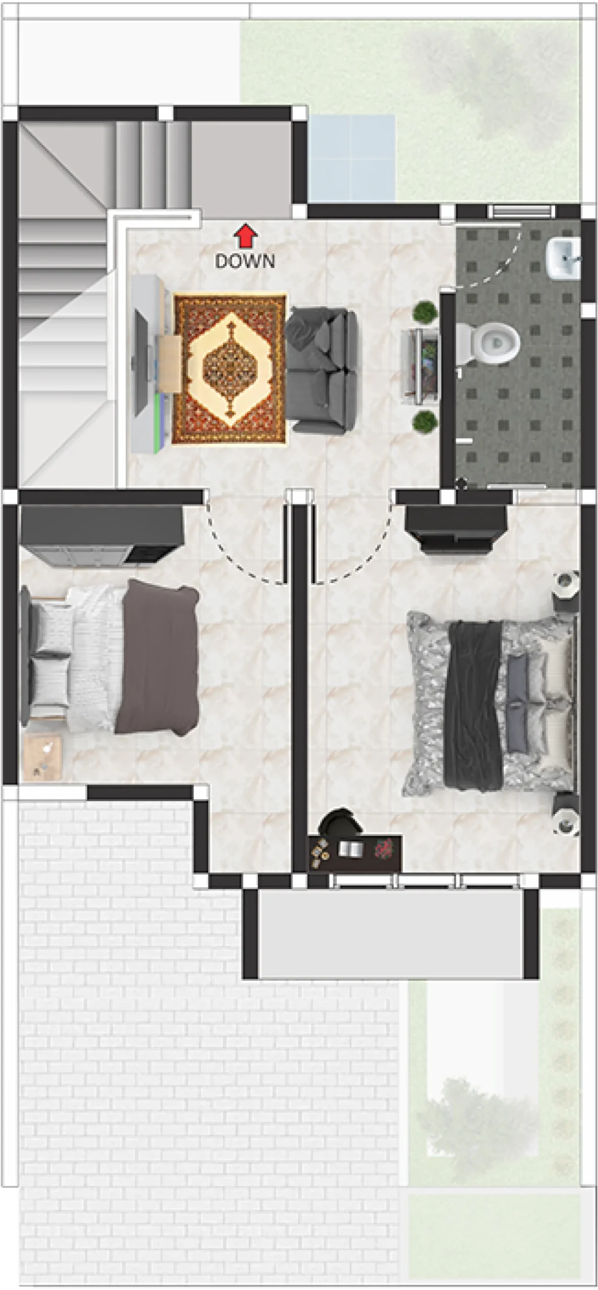 Floorplan Ketileng Lantai 1